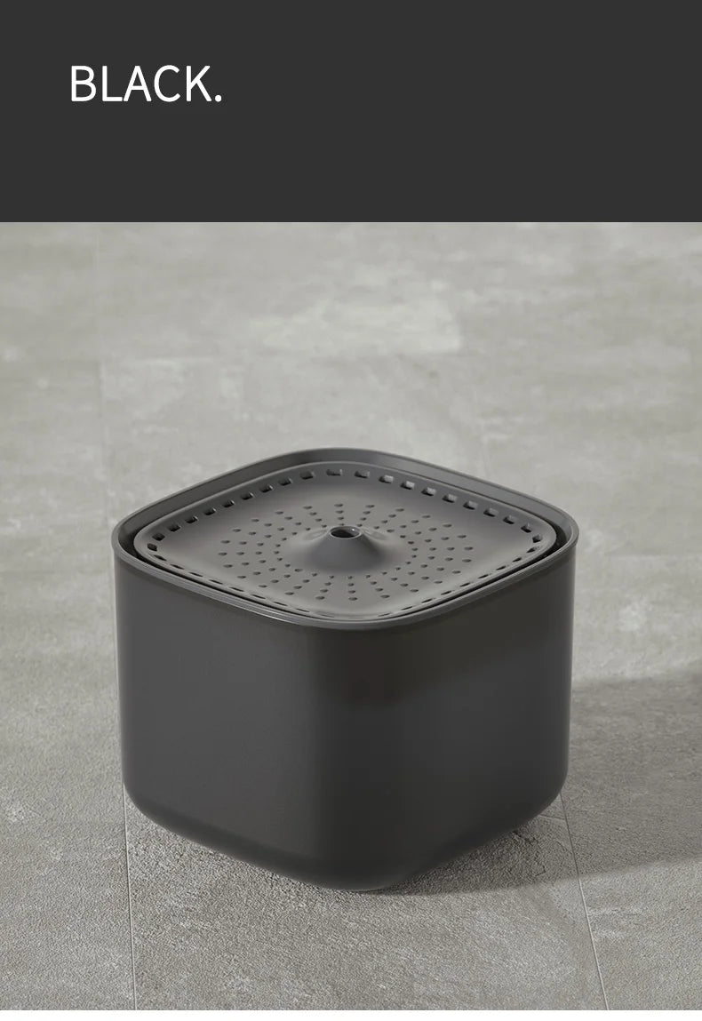 3L cat water fountain, auto recirculate through filter, large capacity, USB electric electric connection, silent pump.