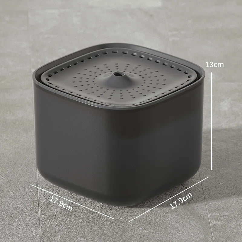 3L cat water fountain, auto recirculate through filter, large capacity, USB electric electric connection, silent pump.